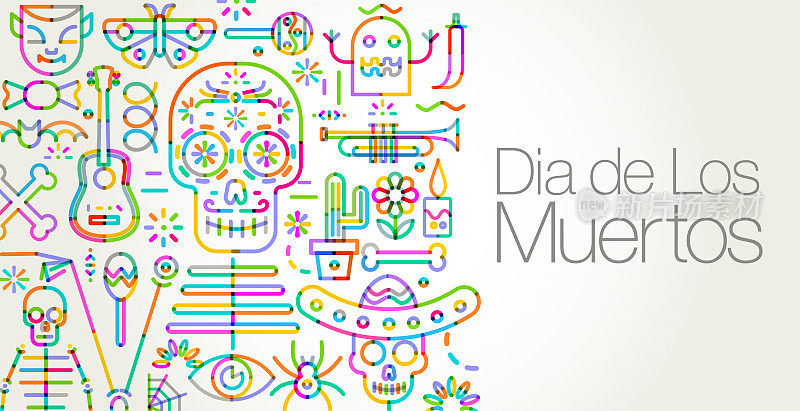 亡灵节(西班牙语)，Dia De Los Muertos